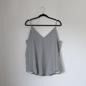Black & White Stripes Tank Top | Express